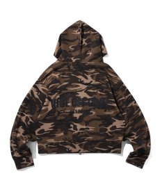 画像4: VICE OFF GRID(ヴァイス オフ グリッド)  / CAMO SHORT WZIP HOODIE (4)