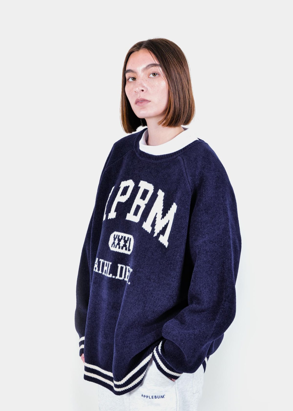 画像11: APPLEBUM(アップルバム) / “APBM” Mall Knit Sweater (11)