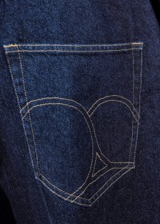 画像3: APPLEBUM(アップルバム) / “Selena” Wide Tapered Denim Pants (One Wash) (3)