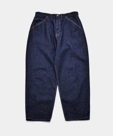 画像1: APPLEBUM(アップルバム) / “Selena” Wide Tapered Denim Pants (One Wash) (1)