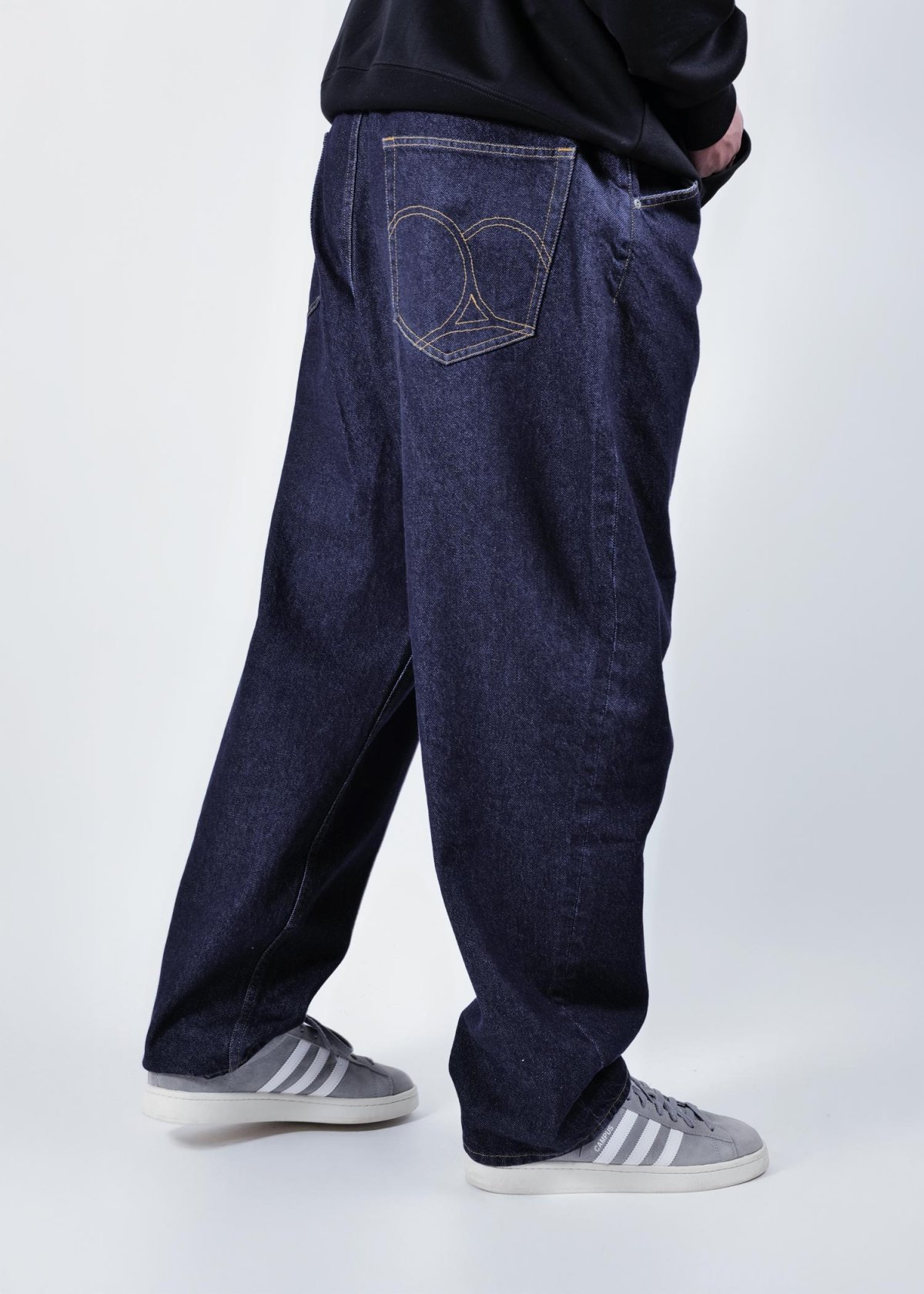 画像10: APPLEBUM(アップルバム) / “Selena” Wide Tapered Denim Pants (One Wash) (10)