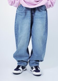 画像3: APPLEBUM(アップルバム) / “Selena” Wide Tapered Denim Pants (Damage) (3)