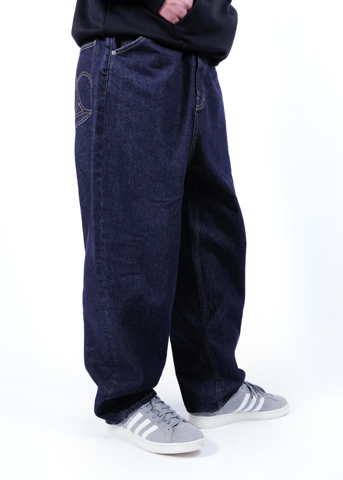 画像11: APPLEBUM(アップルバム) / “Selena” Wide Tapered Denim Pants (One Wash) (11)
