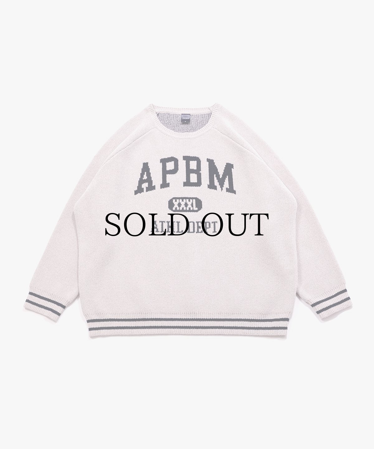 画像2: APPLEBUM(アップルバム) / “APBM” Mall Knit Sweater (2)