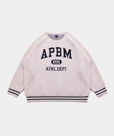 画像2: APPLEBUM(アップルバム) / “APBM” Mall Knit Sweater (2)
