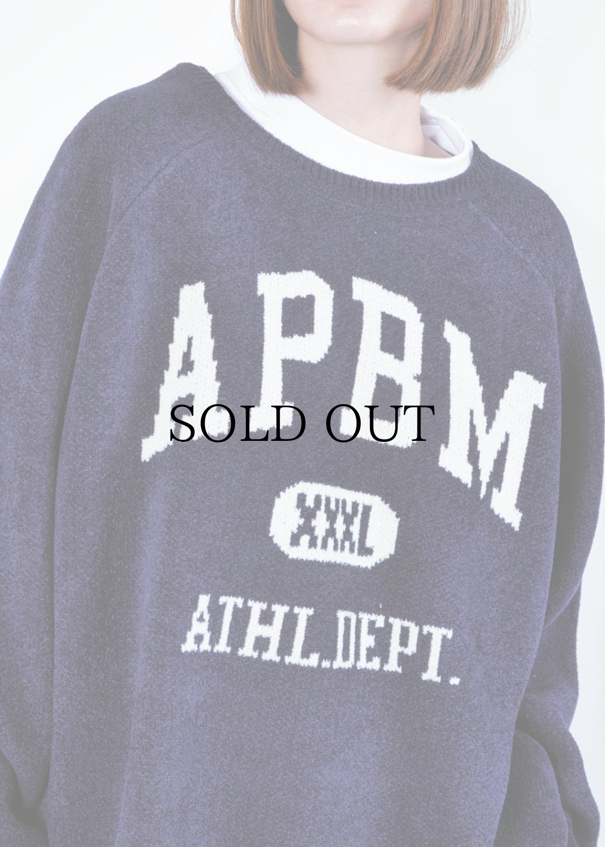 画像6: APPLEBUM(アップルバム) / “APBM” Mall Knit Sweater (6)