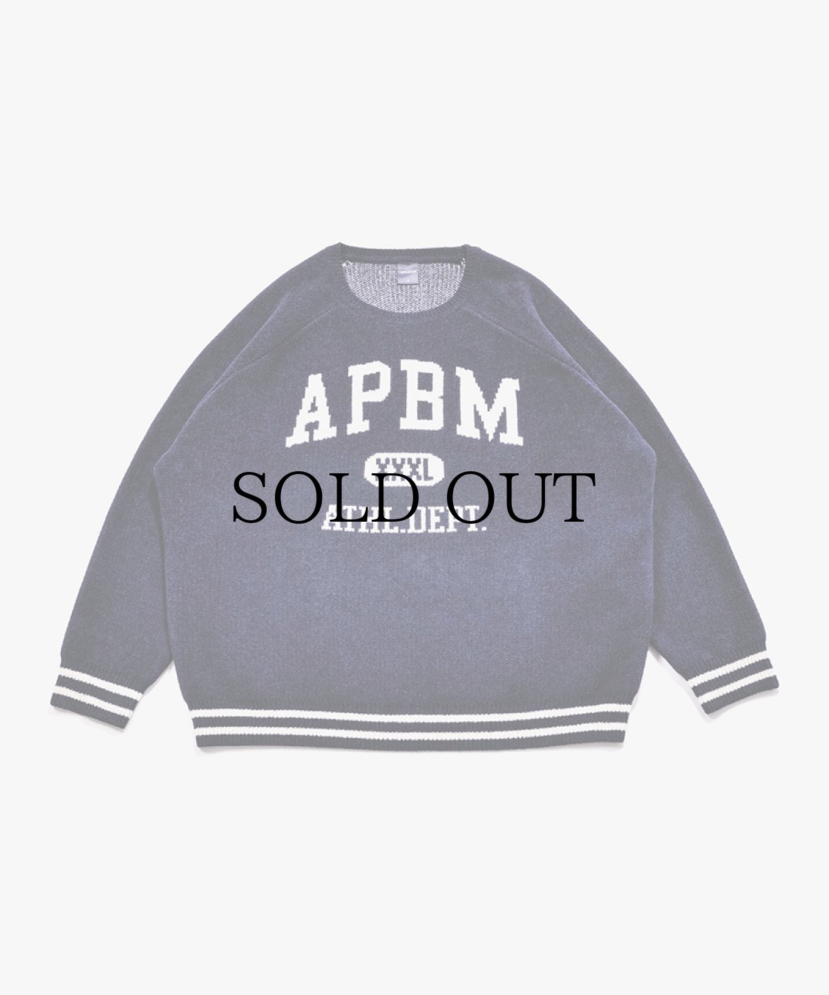 画像1: APPLEBUM(アップルバム) / “APBM” Mall Knit Sweater (1)