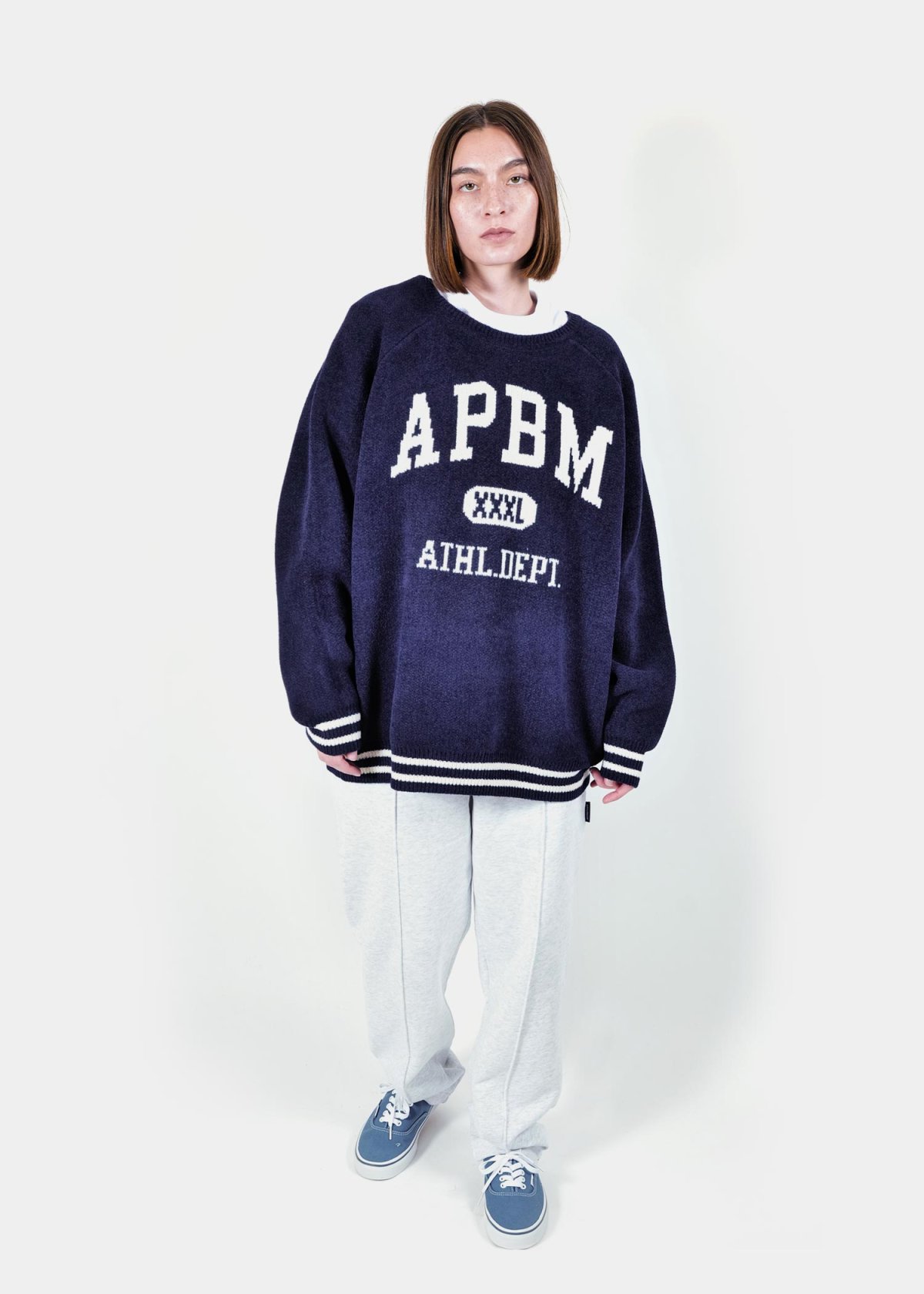 画像10: APPLEBUM(アップルバム) / “APBM” Mall Knit Sweater (10)
