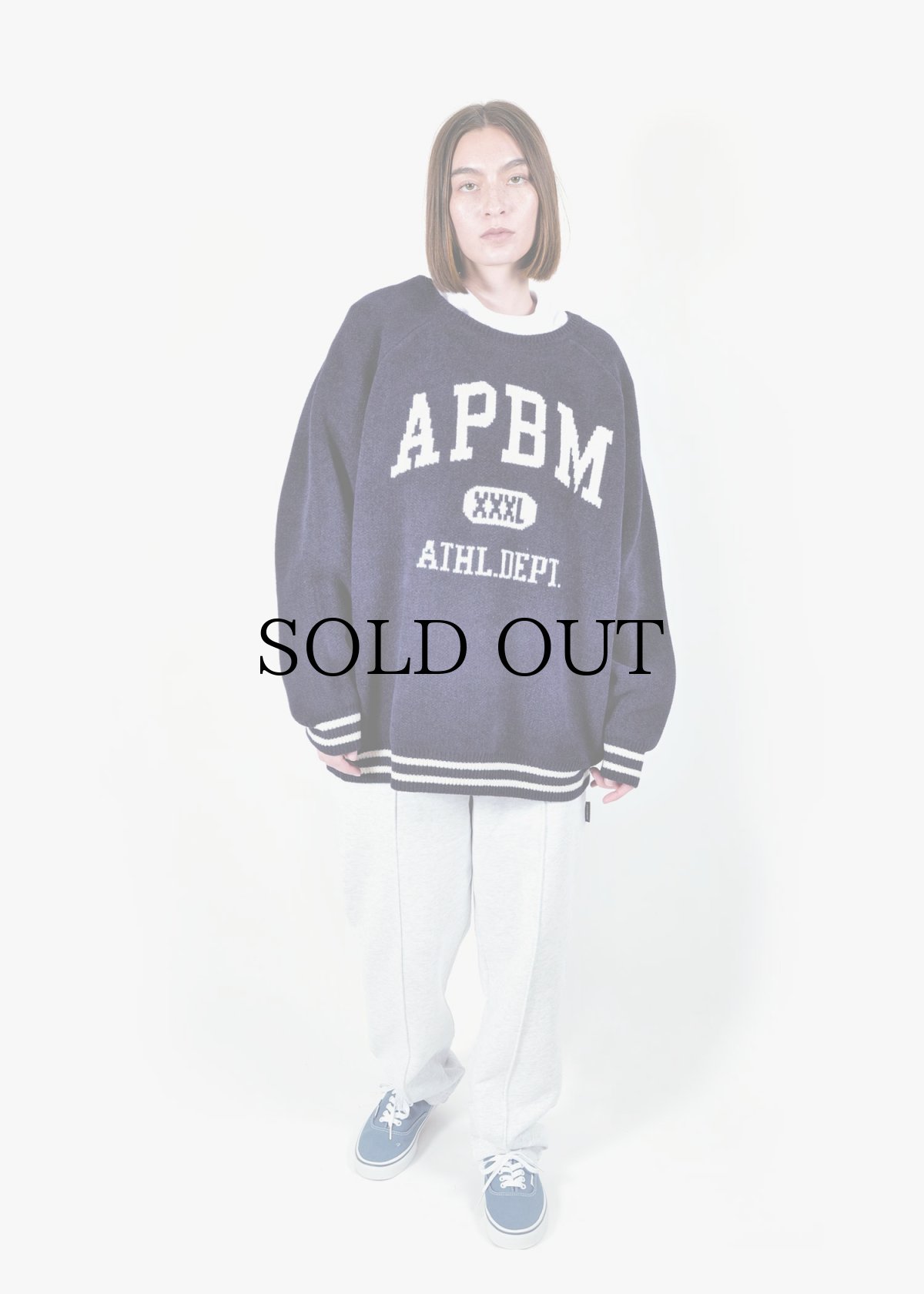 画像10: APPLEBUM(アップルバム) / “APBM” Mall Knit Sweater (10)