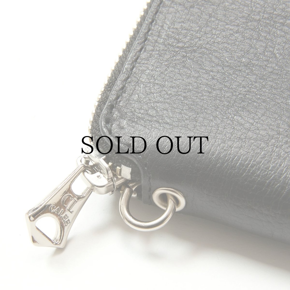 画像9: CALEE(キャリー) / STUDS LEATHER ZIP MULTI WALLET (9)