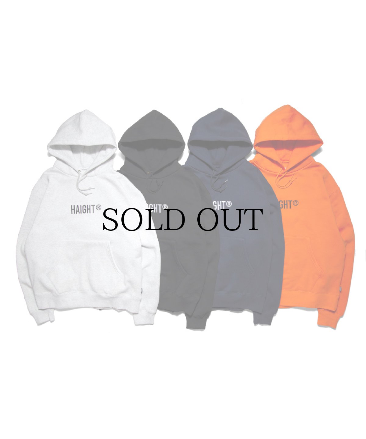 画像1: HAIGHT / (R) LOGO HOODIE (1)