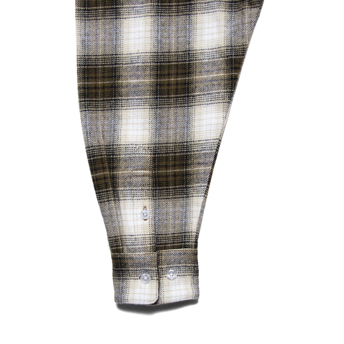 画像9: HAIGHT / OMBRE CHECK OPEN COLLAR SHIRT (9)