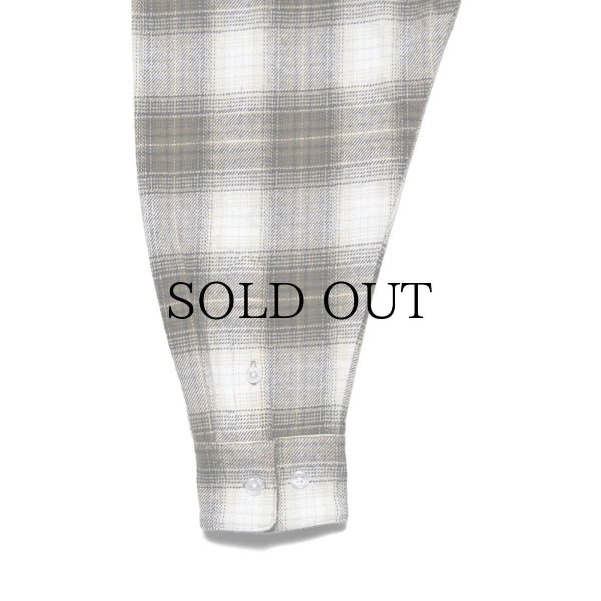 画像9: HAIGHT / OMBRE CHECK OPEN COLLAR SHIRT (9)