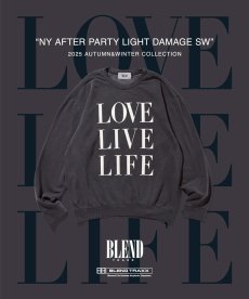 画像2: BLEND(ブレンド) / "NY AFTER PARTY" LIGHT DAMAGE SW (2)