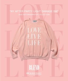 画像4: BLEND(ブレンド) / "NY AFTER PARTY" LIGHT DAMAGE SW (4)