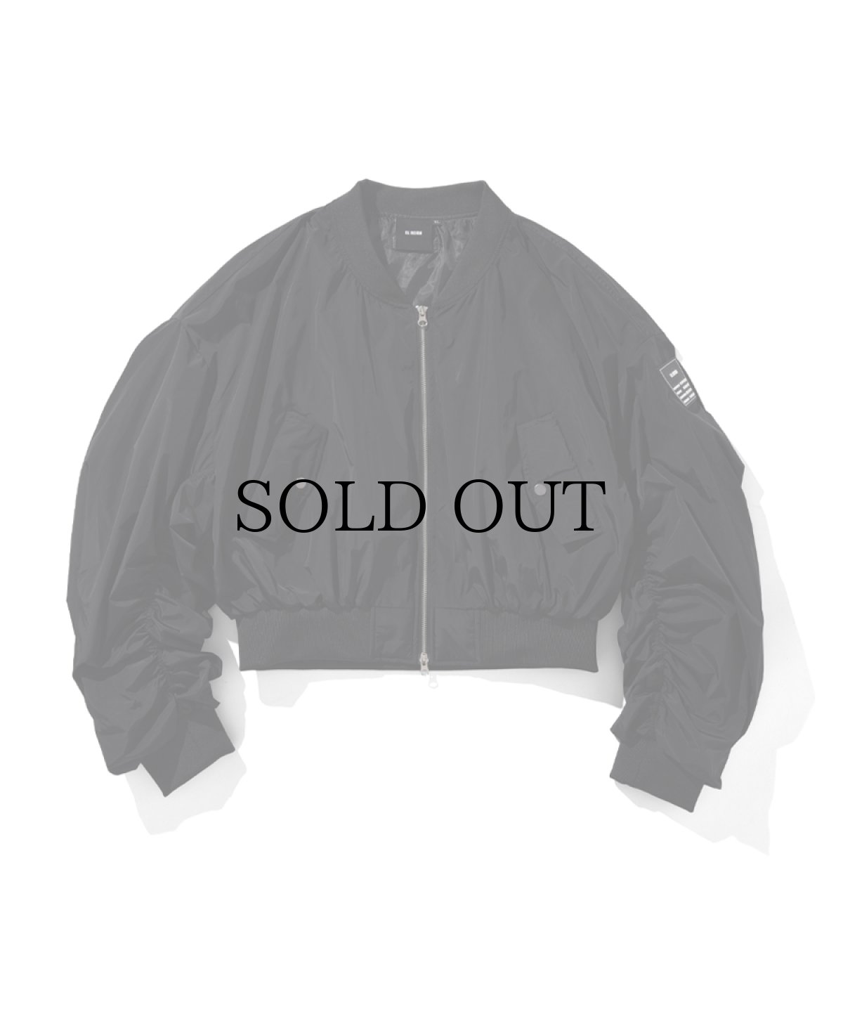 画像2: EL REIGN(エルレイン) / "FEAR" SHIRRING ARM JACKET (2)