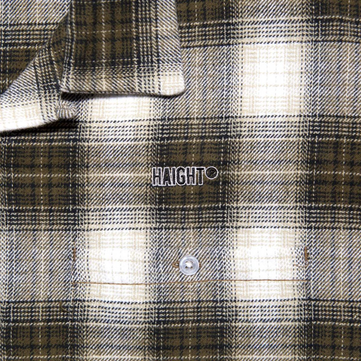 画像7: HAIGHT / OMBRE CHECK OPEN COLLAR SHIRT (7)