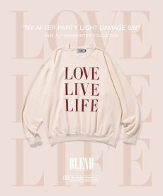 画像6: BLEND(ブレンド) / "NY AFTER PARTY" LIGHT DAMAGE SW (6)