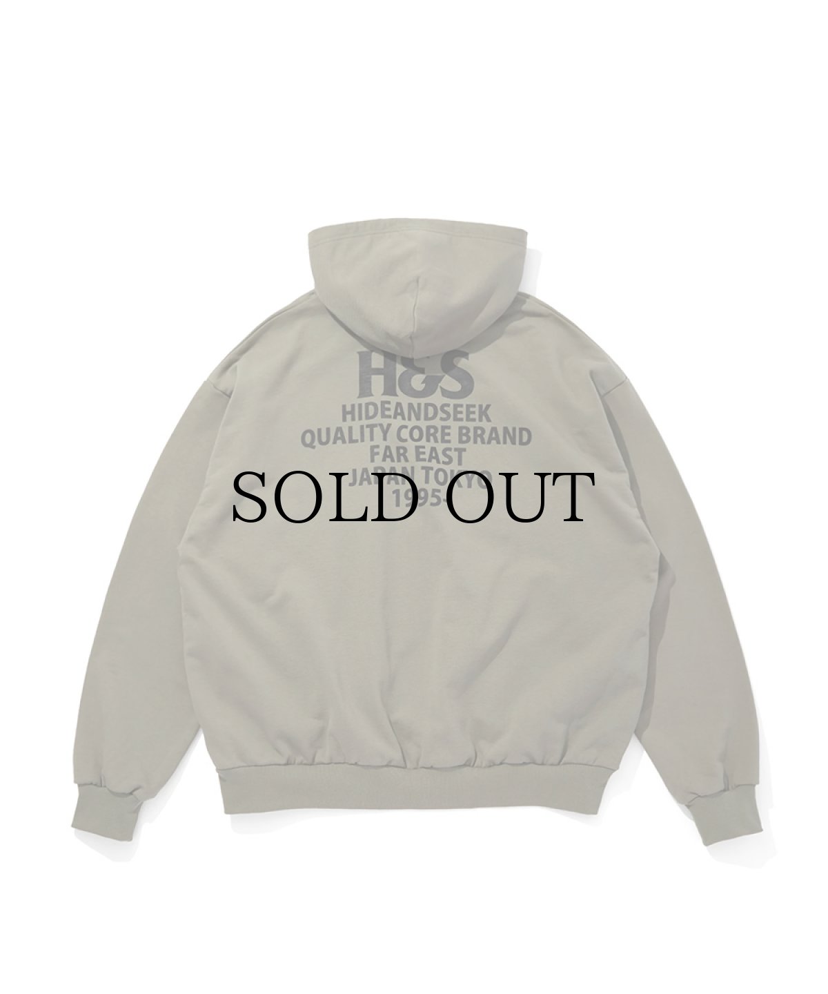 画像5: HIDEANDSEEK(ハイドアンドシーク) / H&S Hooded Sweat Shirt(25aw) (5)