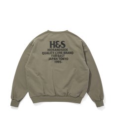 画像5: HIDEANDSEEK(ハイドアンドシーク) / H&S Sweat Shirt(25aw) (5)