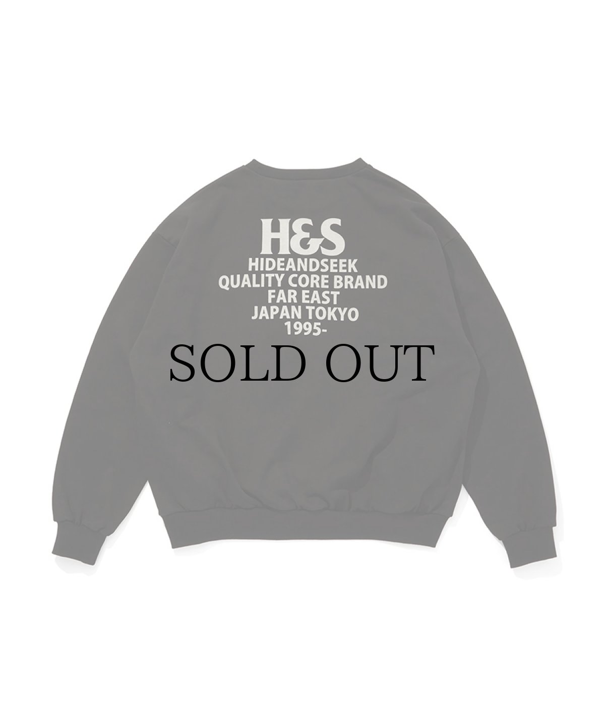 画像1: HIDEANDSEEK(ハイドアンドシーク) / H&S Sweat Shirt(25aw) (1)