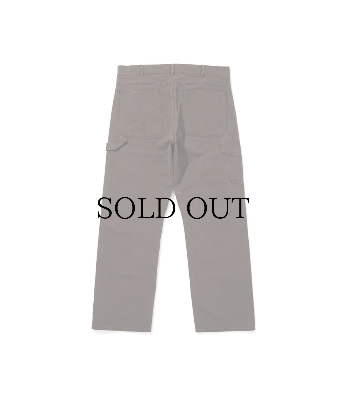 画像2: HIDEANDSEEK(ハイドアンドシーク) / Ox Double Knee Work Pant(Washed) (2)