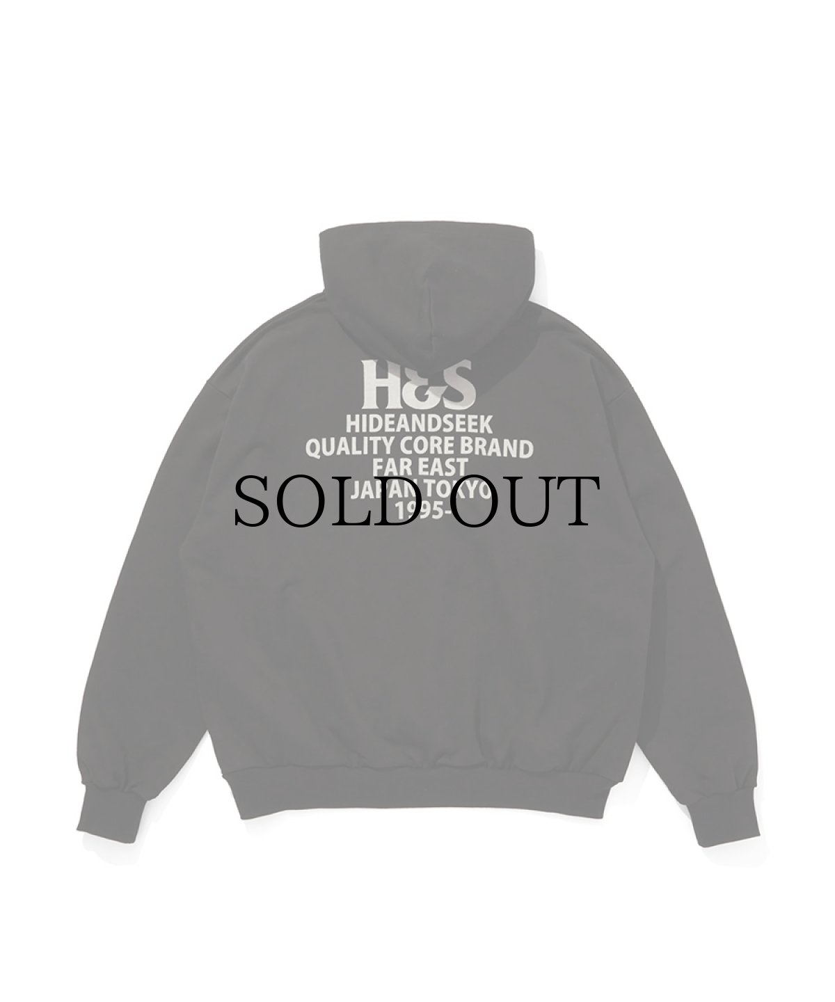 画像1: HIDEANDSEEK(ハイドアンドシーク) / H&S Hooded Sweat Shirt(25aw) (1)