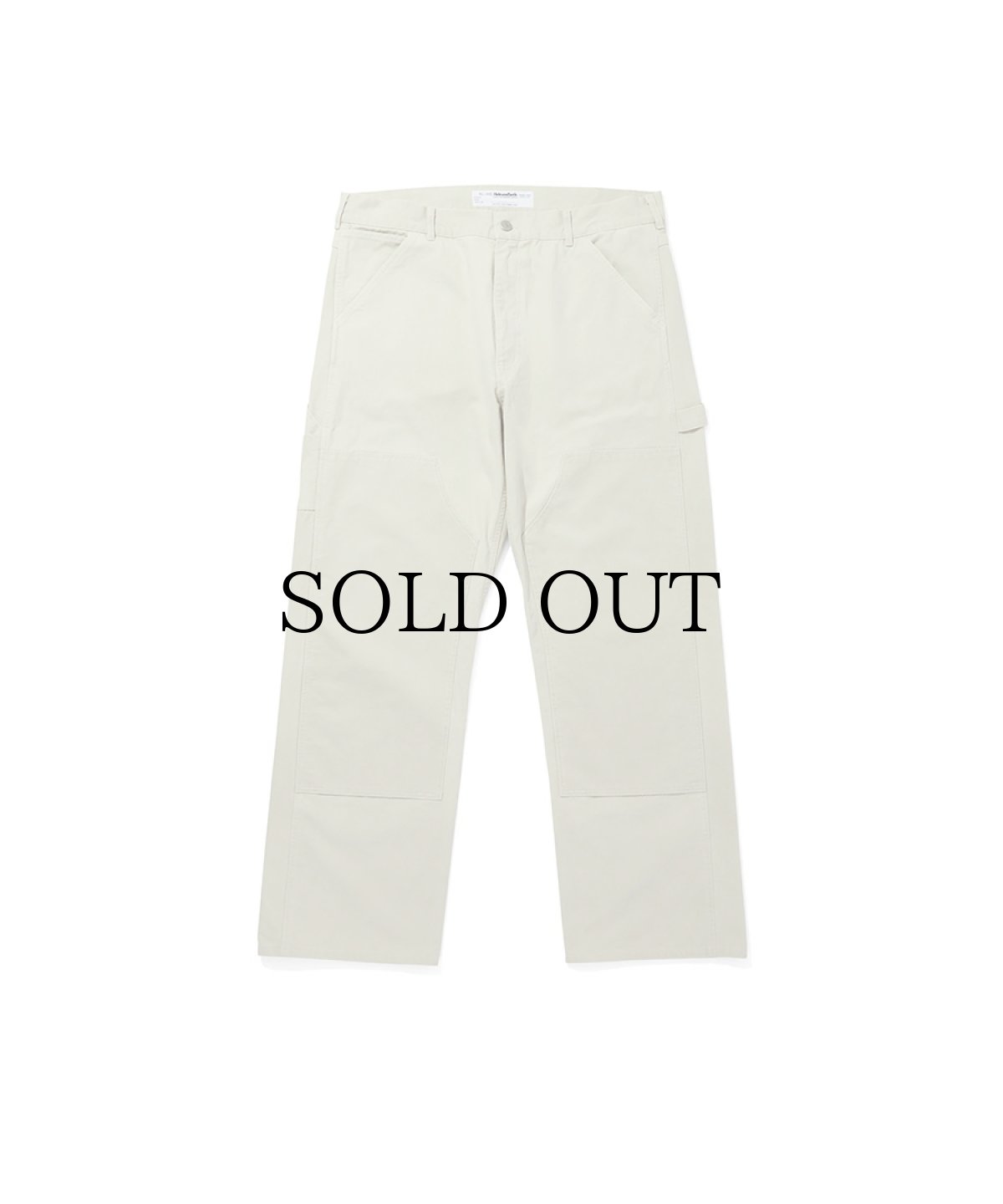 画像3: HIDEANDSEEK(ハイドアンドシーク) / Ox Double Knee Work Pant(Washed) (3)