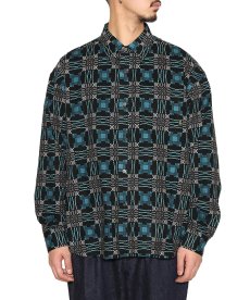 画像9: CALEE(キャリー) / PRINT NEL L/S SH (9)