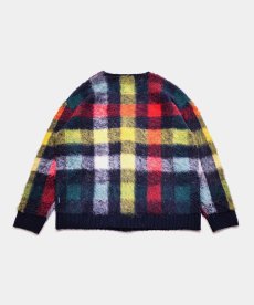 画像2: APPLEBUM(アップルバム) / Check Knit Cardigan (2)
