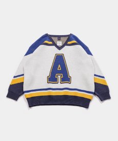 画像1: APPLEBUM(アップルバム) / Hockey Jerseys Knit Sweater (1)