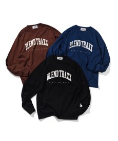 画像1: BLEND(ブレンド) / COLLEGE LOGO L/S TEE (1)