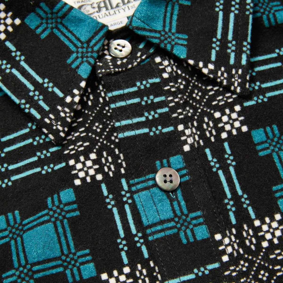 画像6: CALEE(キャリー) / PRINT NEL L/S SH (6)