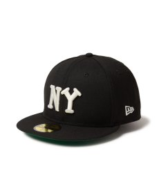 画像1: NEW ERA / 59FIFTY ニグロリーグ ニューヨーク・ブラックヤンキース (1)