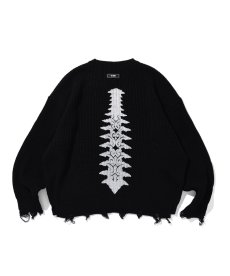 画像4: EL REIGN / TRIBAL BONE DMAGE KNIT (4)