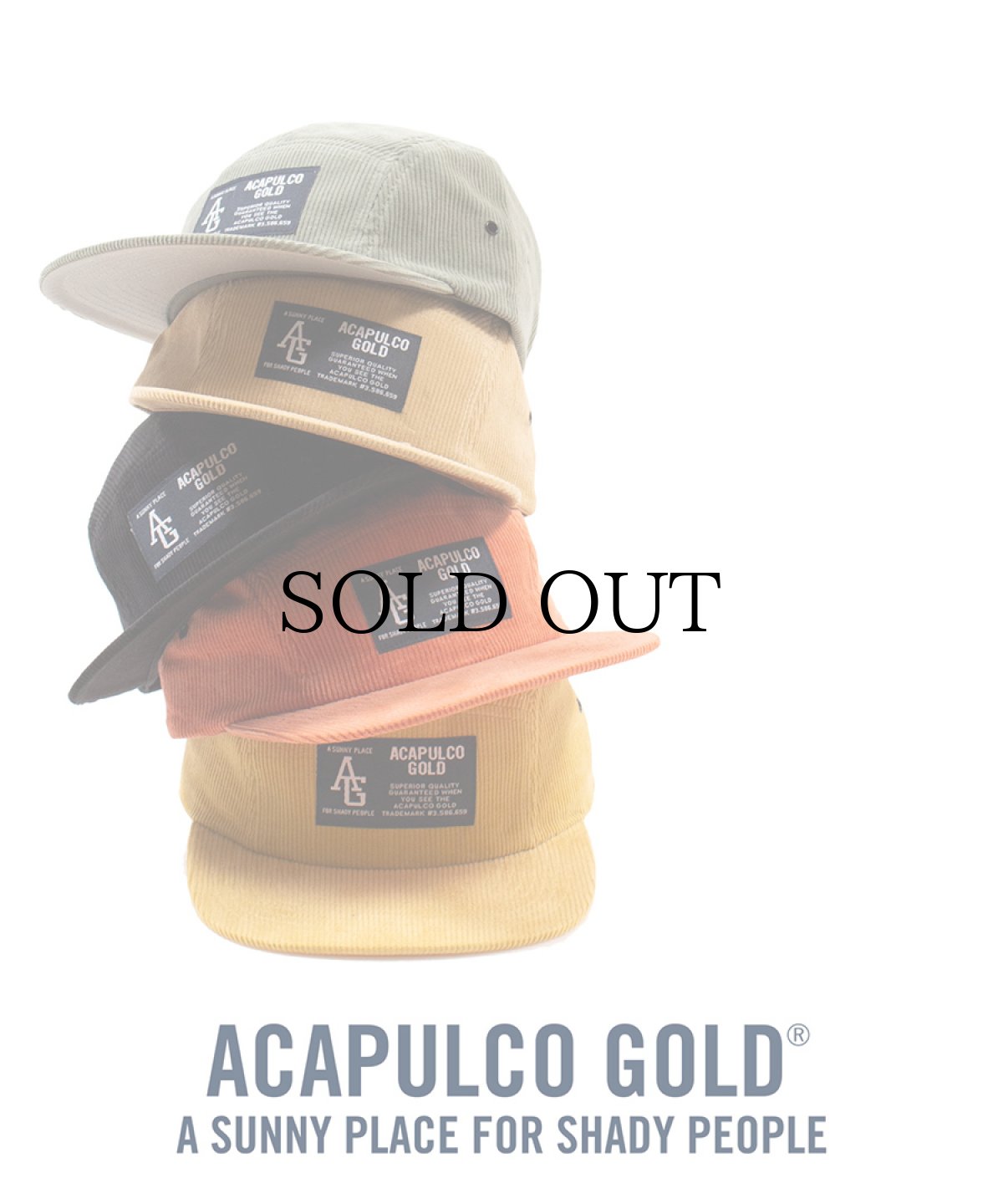 画像7: ACAPULCO GOLD(アカプルコゴールド) / CORDUROY CAMP CAP (7)