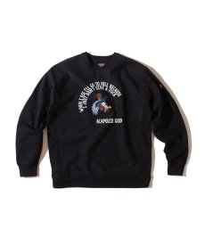 画像1: ACAPULCO GOLD(アカプルコゴールド) / DGAF CREWNECK SWEATSHIRT (1)