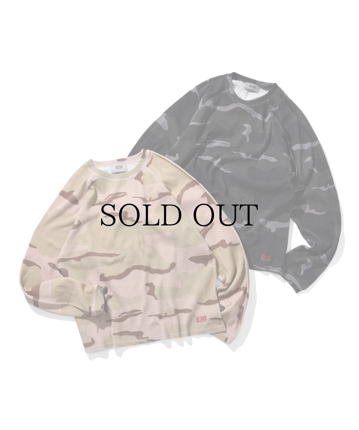 画像2: BLEND(ブレンド) / CAMO THERMAL L/S TEE (2)