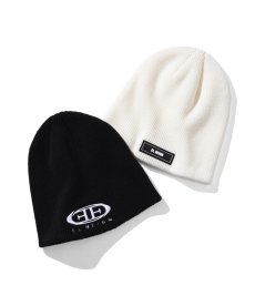 画像1: EL REIGN(エルレイン) / OVAL LOGO BEANIE (1)