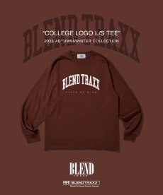 画像4: BLEND(ブレンド) / COLLEGE LOGO L/S TEE (4)