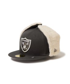 画像1: NEW ERA / 59FIFTY Dog Ear ドッグイヤー ラスベガス・レイダース (1)