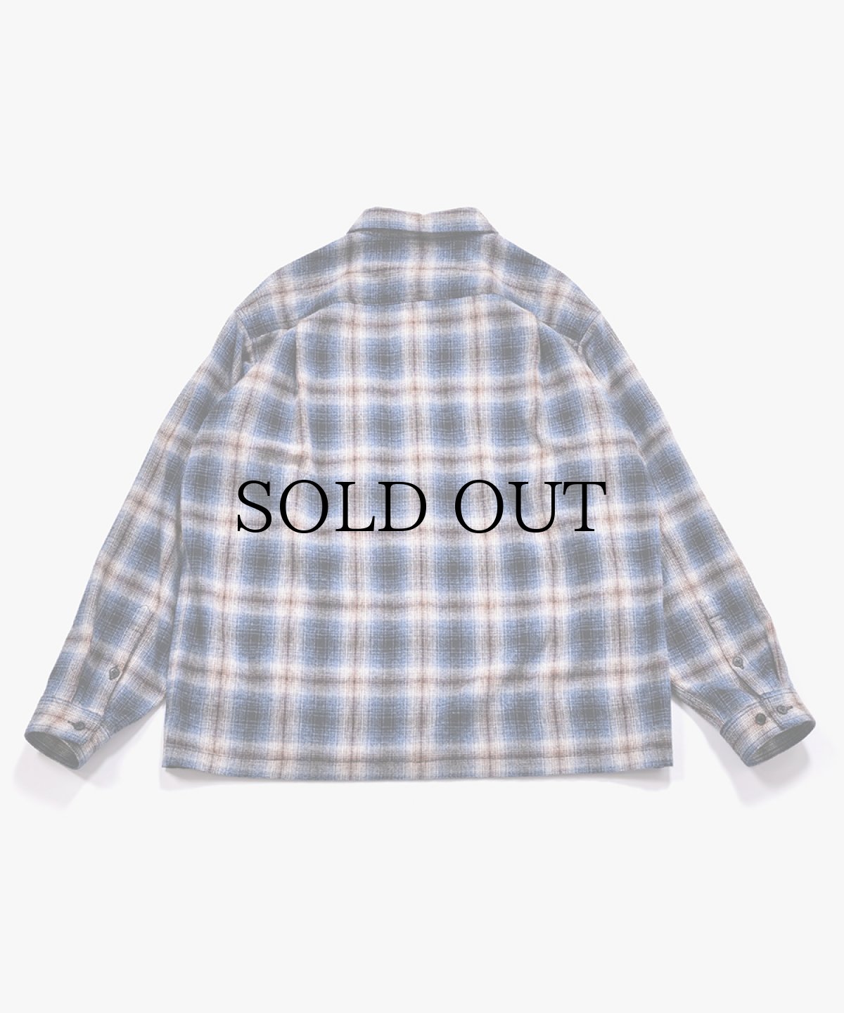 画像2: APPLEBUM(アップルバム) / Melange Check Nel Shirt (2)