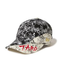 画像1: NEW ERA / 9THIRTY TARO OKAMOTO 岡本太郎 バイザー ブラック/クロームホワイト (1)