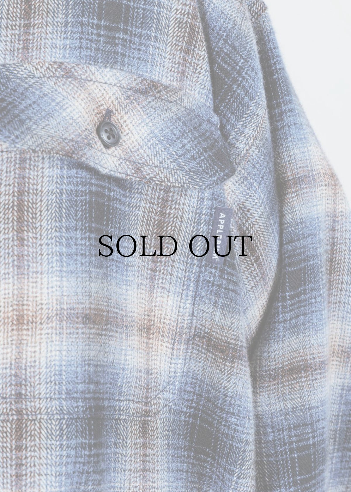 画像4: APPLEBUM(アップルバム) / Melange Check Nel Shirt (4)