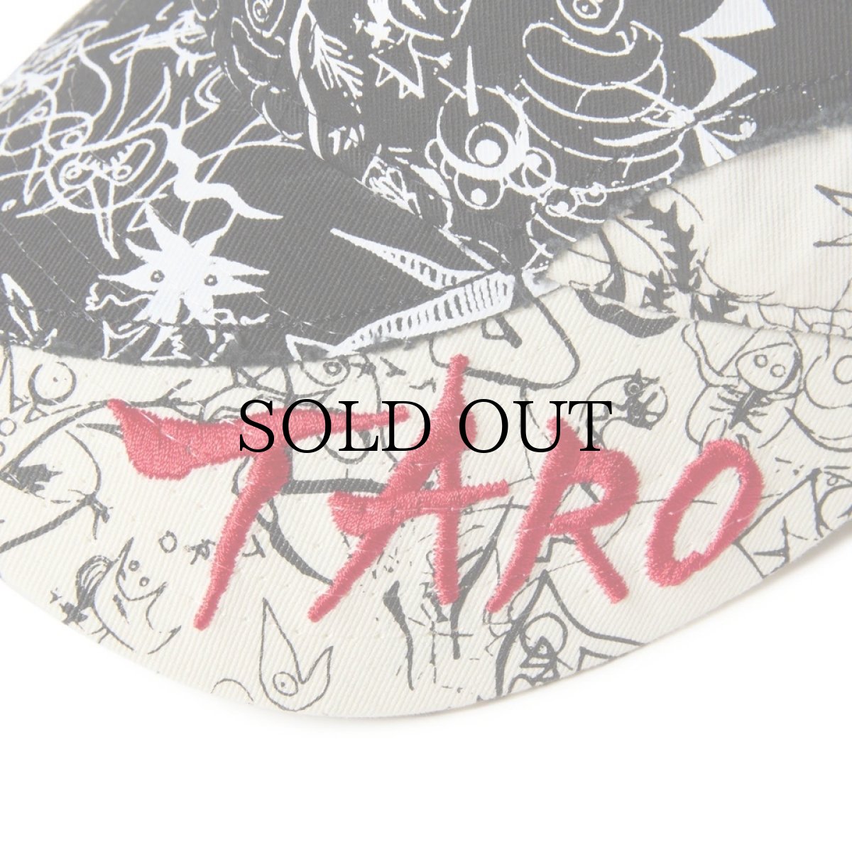 画像7: NEW ERA / 9THIRTY TARO OKAMOTO 岡本太郎 バイザー ブラック/クロームホワイト (7)