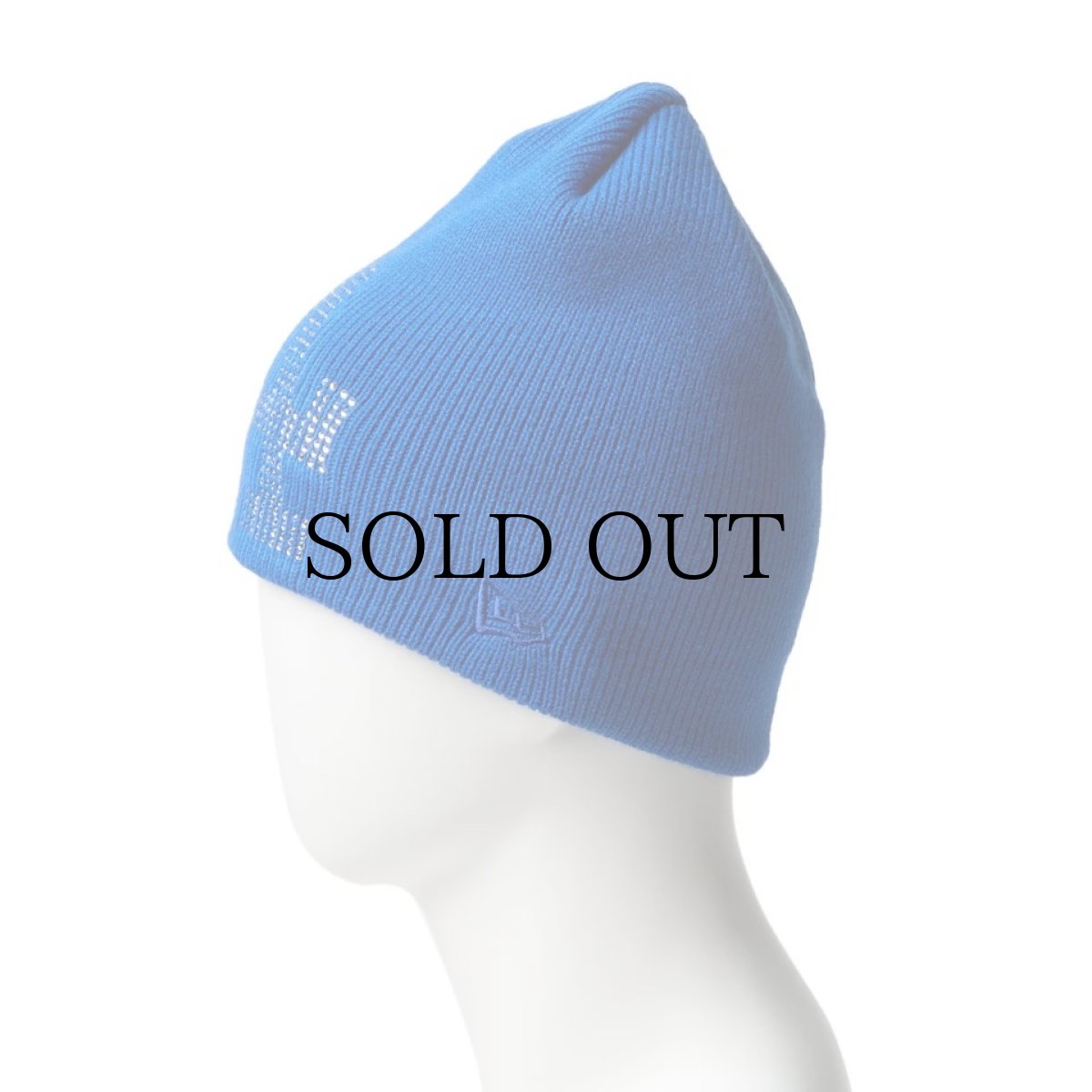 画像6: NEW ERA / ベーシック ビーニー Rhinestone ビッグロゴ ロサンゼルス・ドジャース (6)