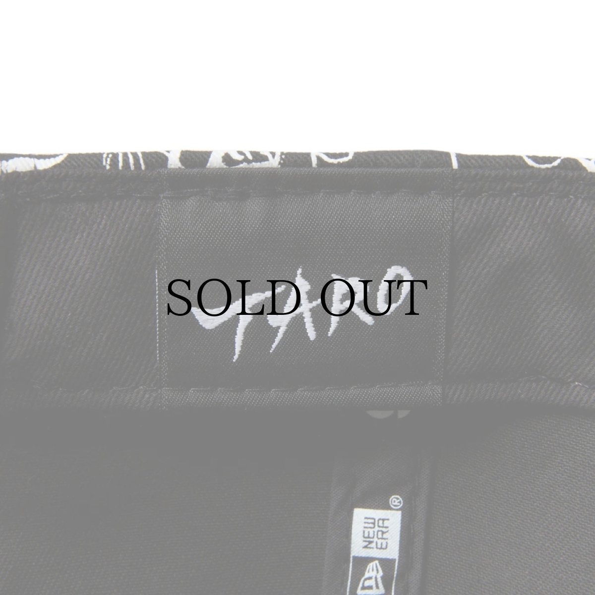 画像10: NEW ERA / 9THIRTY TARO OKAMOTO 岡本太郎 バイザー ブラック/クロームホワイト (10)