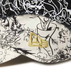 画像8: NEW ERA / 9THIRTY TARO OKAMOTO 岡本太郎 バイザー ブラック/クロームホワイト (8)