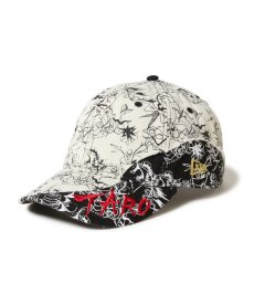 画像1: NEW ERA / 9THIRTY TARO OKAMOTO 岡本太郎 バイザー クロームホワイト/ブラック (1)
