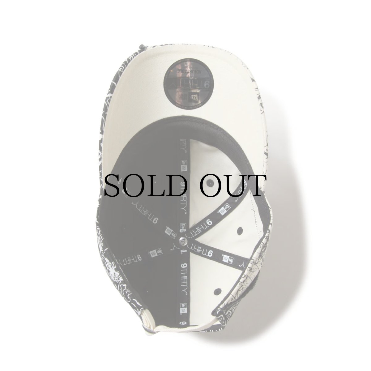 画像6: NEW ERA / 9THIRTY TARO OKAMOTO 岡本太郎 バイザー ブラック/クロームホワイト (6)